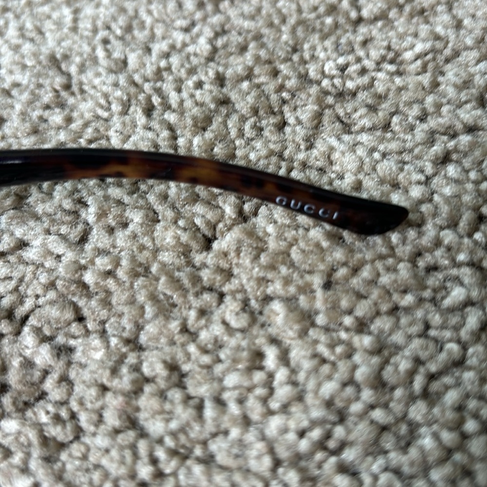 100% Authentic Gucci Tortoiseshell Sunglasses Squ… - image 5